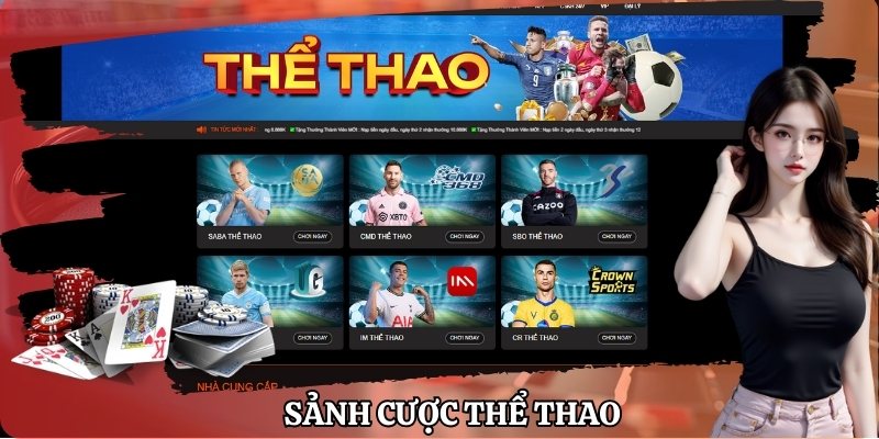 Thể thao U888 đa dạng kèo cược với lợi nhuận cao